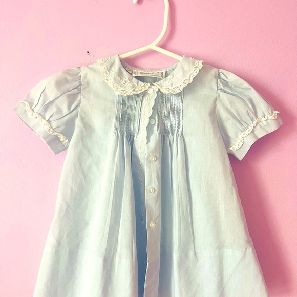 Elegant Blue Kids Formal Dress - Picture 1 of 5